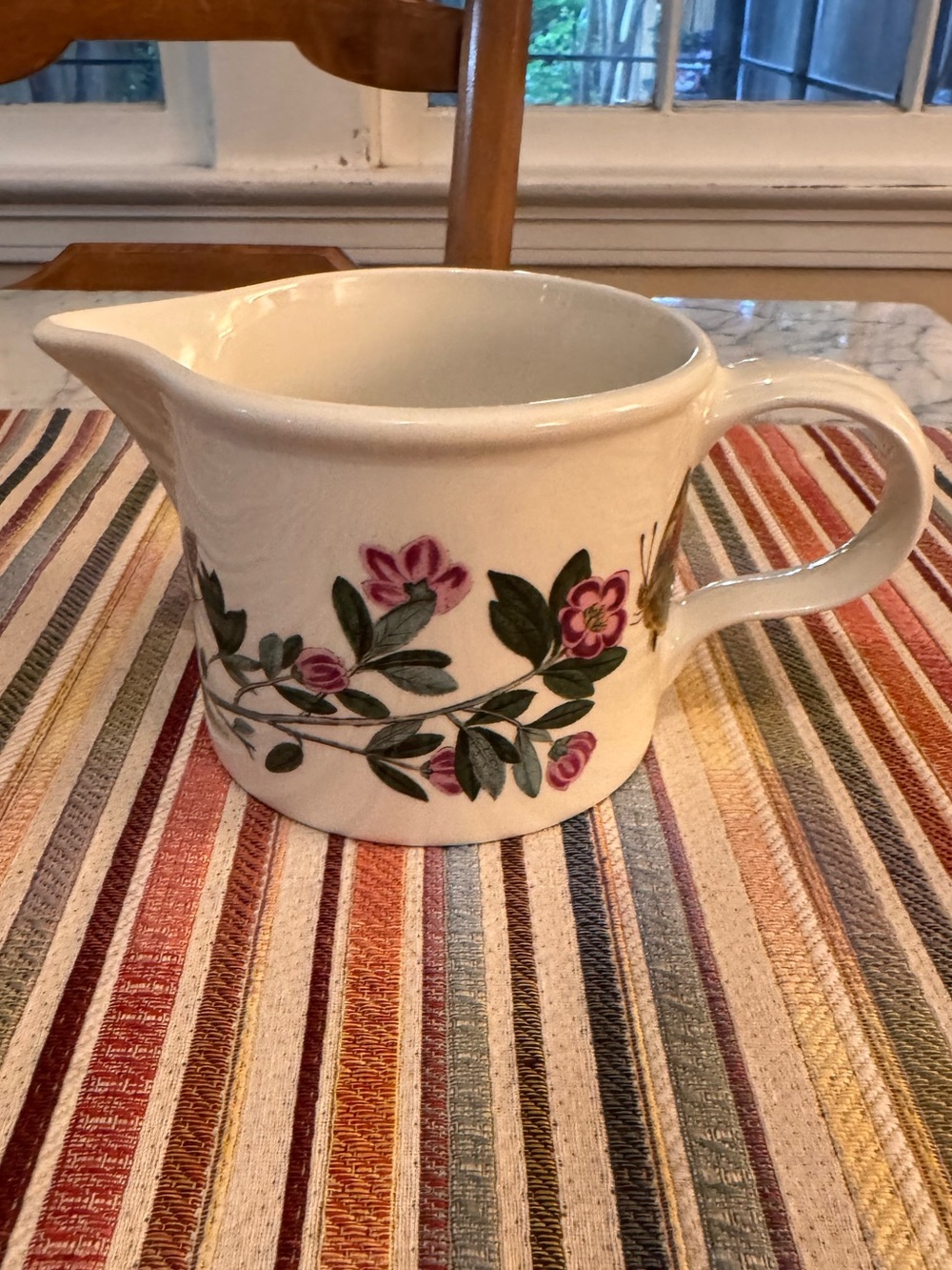 Portmeirion botanic garden made in England vintage 1972 small pitcher, like new